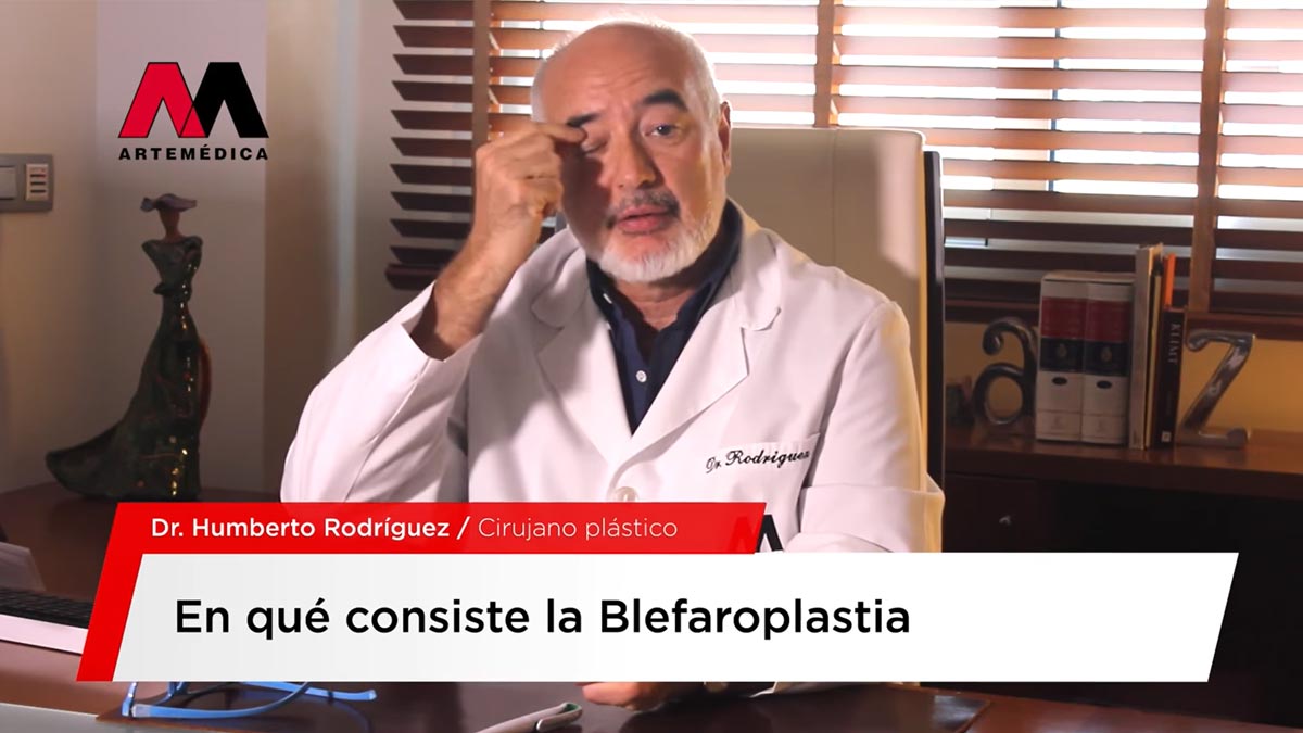 Vídeo de entrevista sobre blefaroplastia al Doctor Humberto Rodríguez