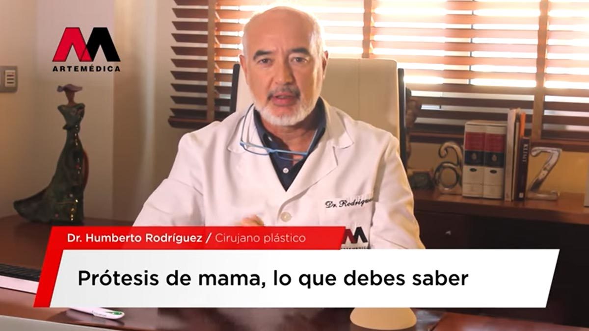 Vídeo sobre prótesis de mama del Doctor Humberto Rodríguez
