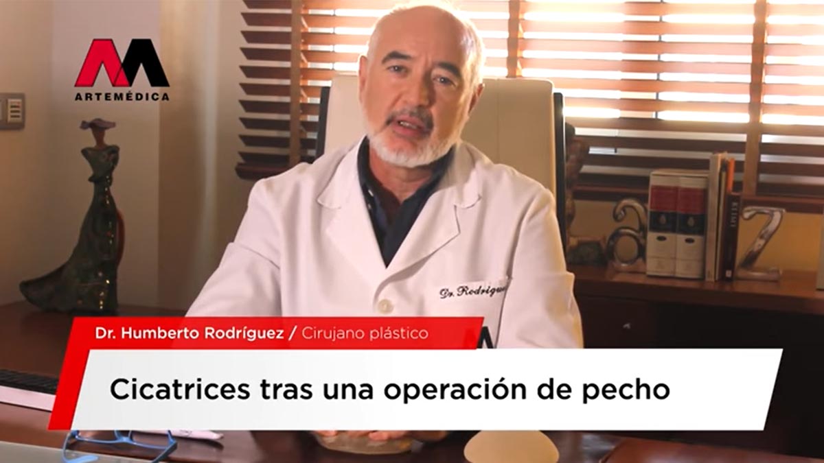 Vídeo de entrevista sobre cicatrices en operaciones de pecho al Doctor Humberto Rodríguez