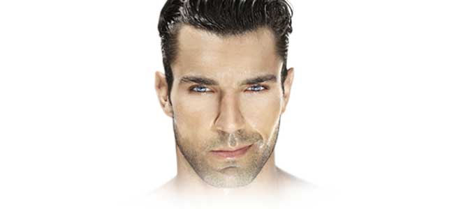 Estética facial para hombres